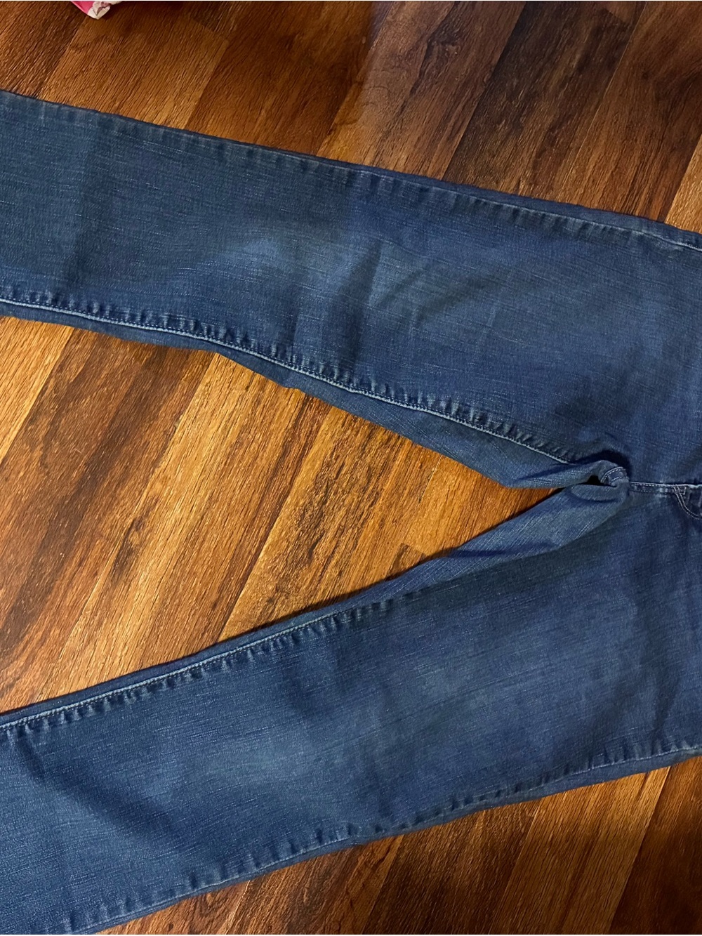 Levi's Straight Leg Jeans in Dark Blue Wash